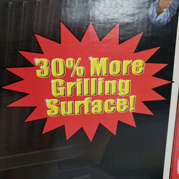 George Foreman Family Size Plus Grill with Cookbook GR26CB EXTRA LARGE XL White - Picture 16 of 16